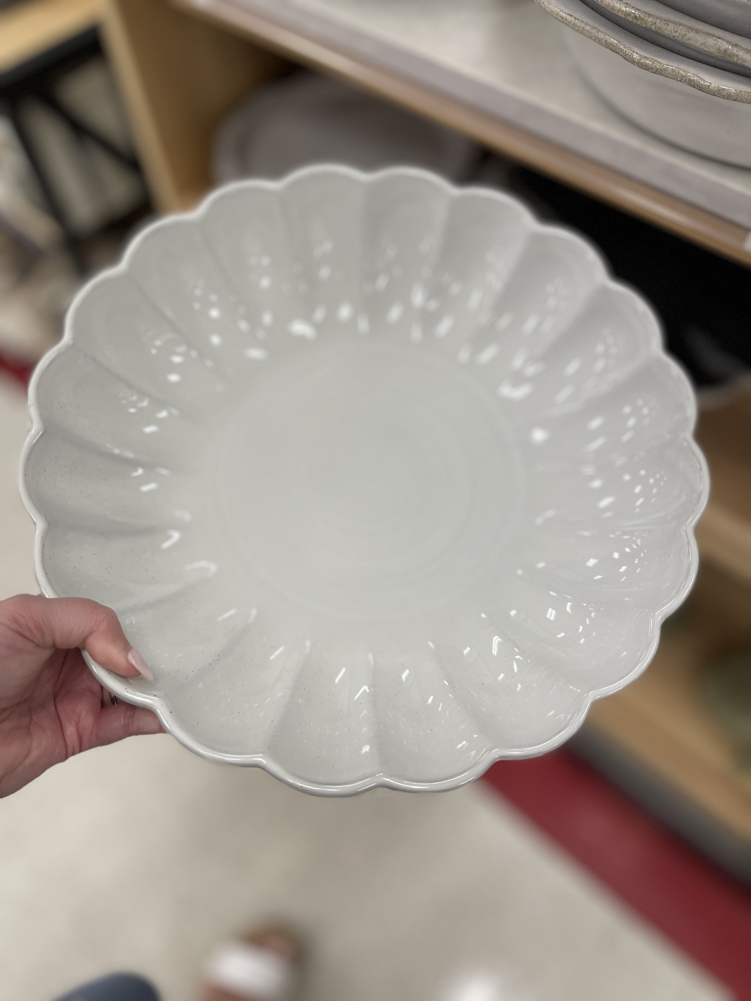 LOVE these scalloped dish from Hearth and Hand collection at Target! 

Perfect for everyday or a holiday tablescape!  

 #LTKHoliday #LTKHome #LTKSaleAlert