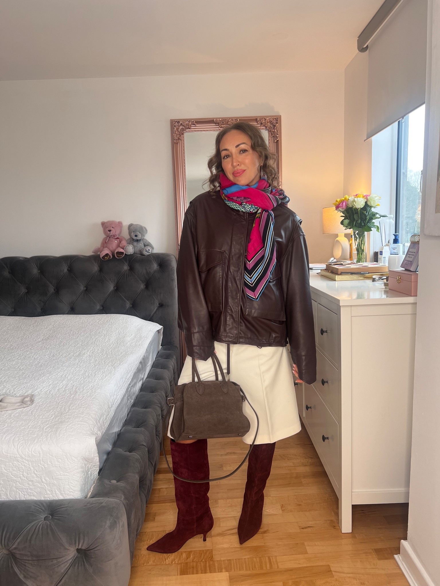 Leather and suede 

#LTKuk #LTKstyletip #LTKspring