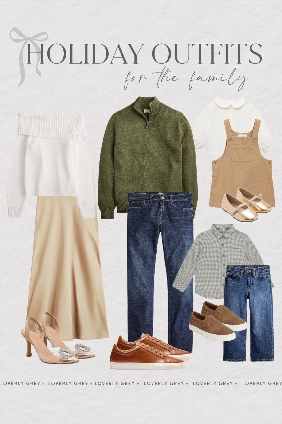Love these neutrals with a pop of green for family photos this Christmas! 

Loverly Grey, Holiday family photos, Christmas family photos, family photos, holiday outfits, Christmas outfit 

#LTKFamily #LTKHoliday #LTKSeasonal