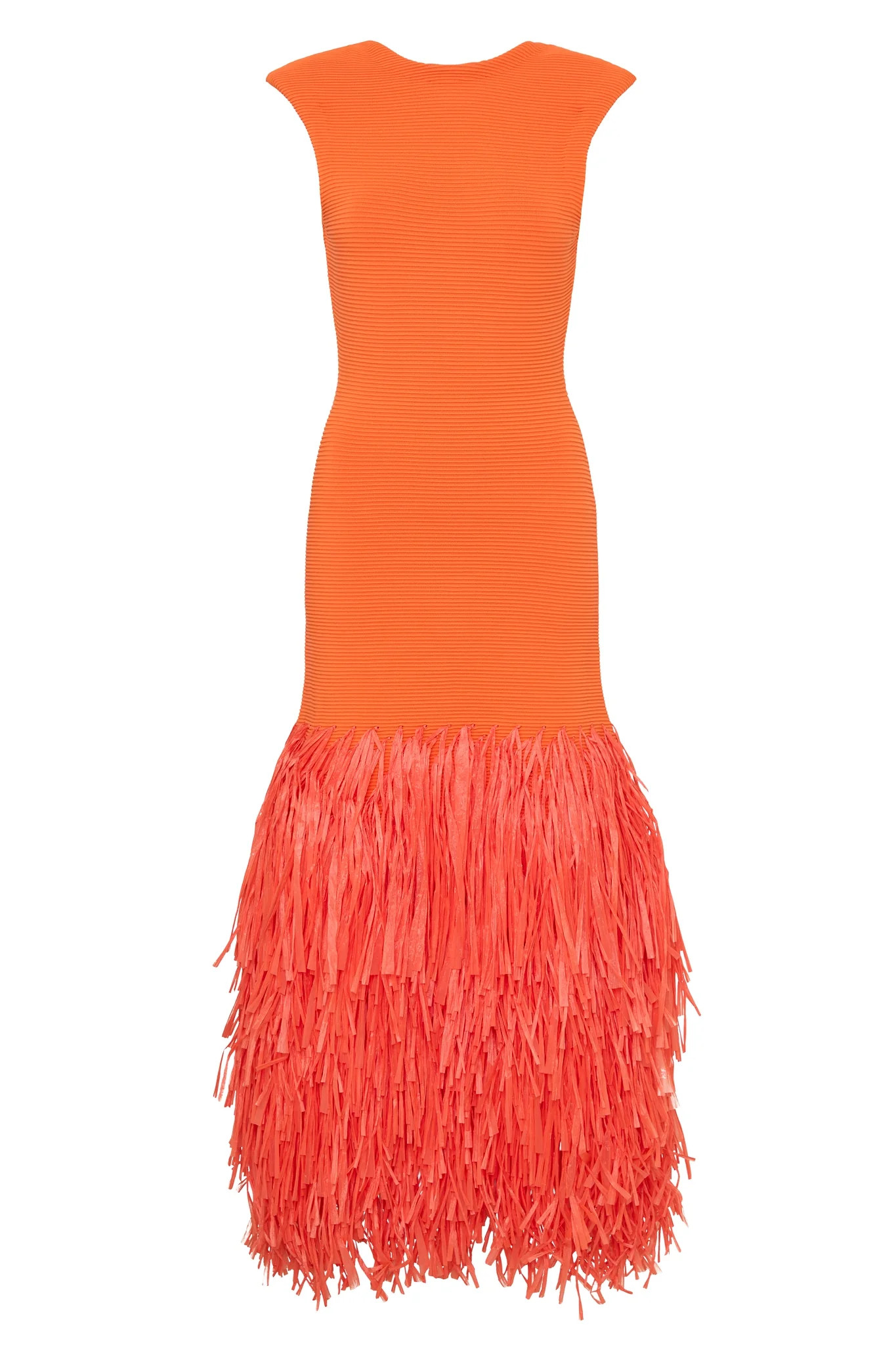 Rushes Raffia Knit Midi Dress | Aje.(Global)