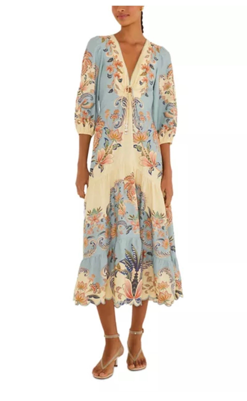 Beautiful spring dress or vacation dress.
Spring outfit 

#LTKMidsize #LTKootd #LTKSeasonal