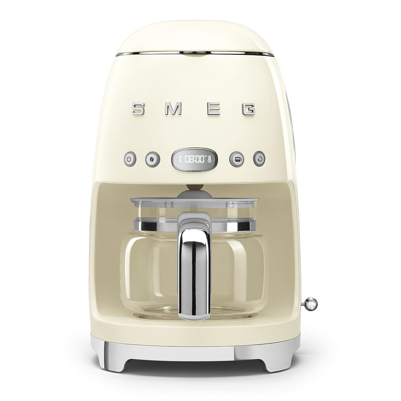 Smeg 50's Retro Style Aesthetic Drip Coffee Machine with 10 Cup Glass Carafe, Auto Start Feature,... | Amazon (US)
