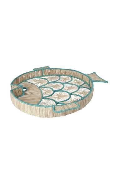 Ocean Round Blue Fish Tray | Moda Operandi (Global)