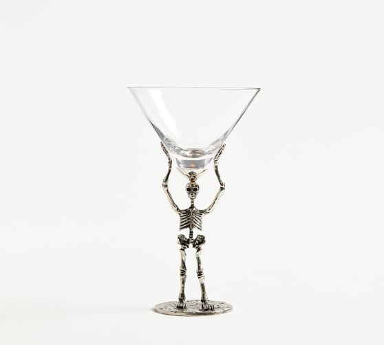 Skeleton Martini Glass | Pottery Barn (US)