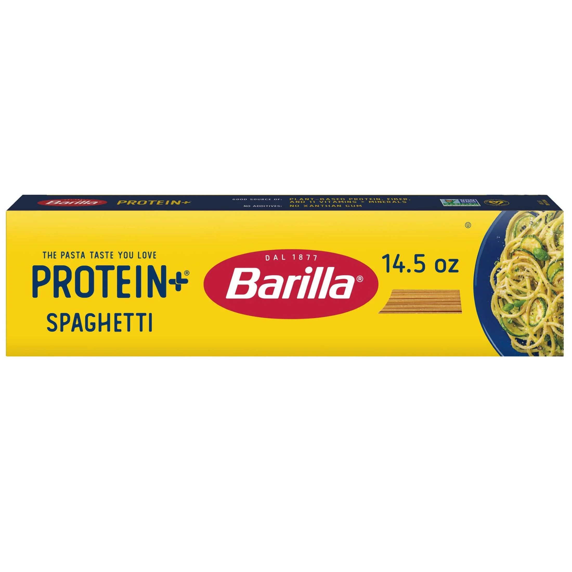 Barilla Protein+ Spaghetti Pasta, Plant Based Pasta, 14.5oz | Walmart (US)