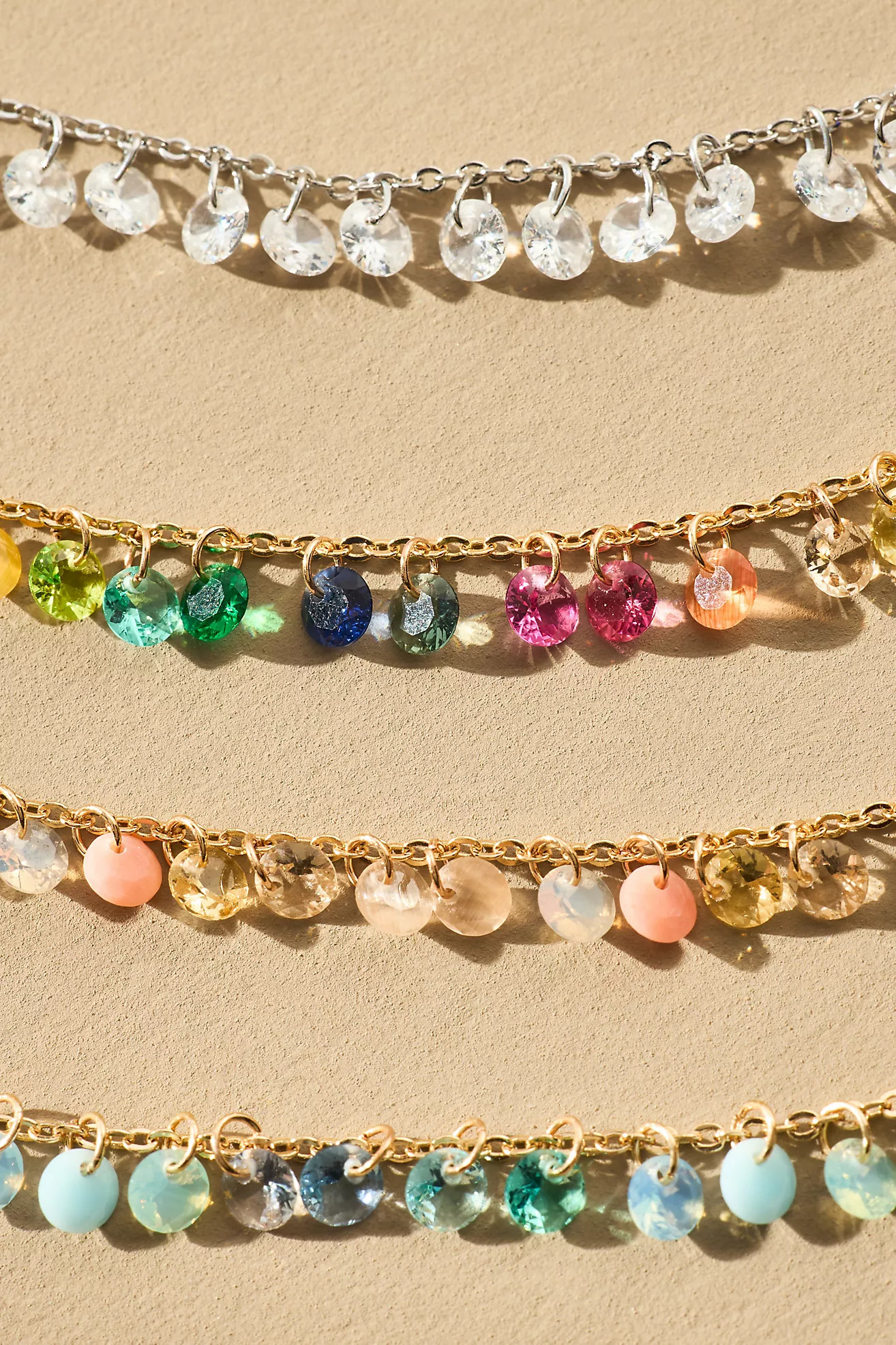 Glass Droplets Short Necklace | Anthropologie (US)