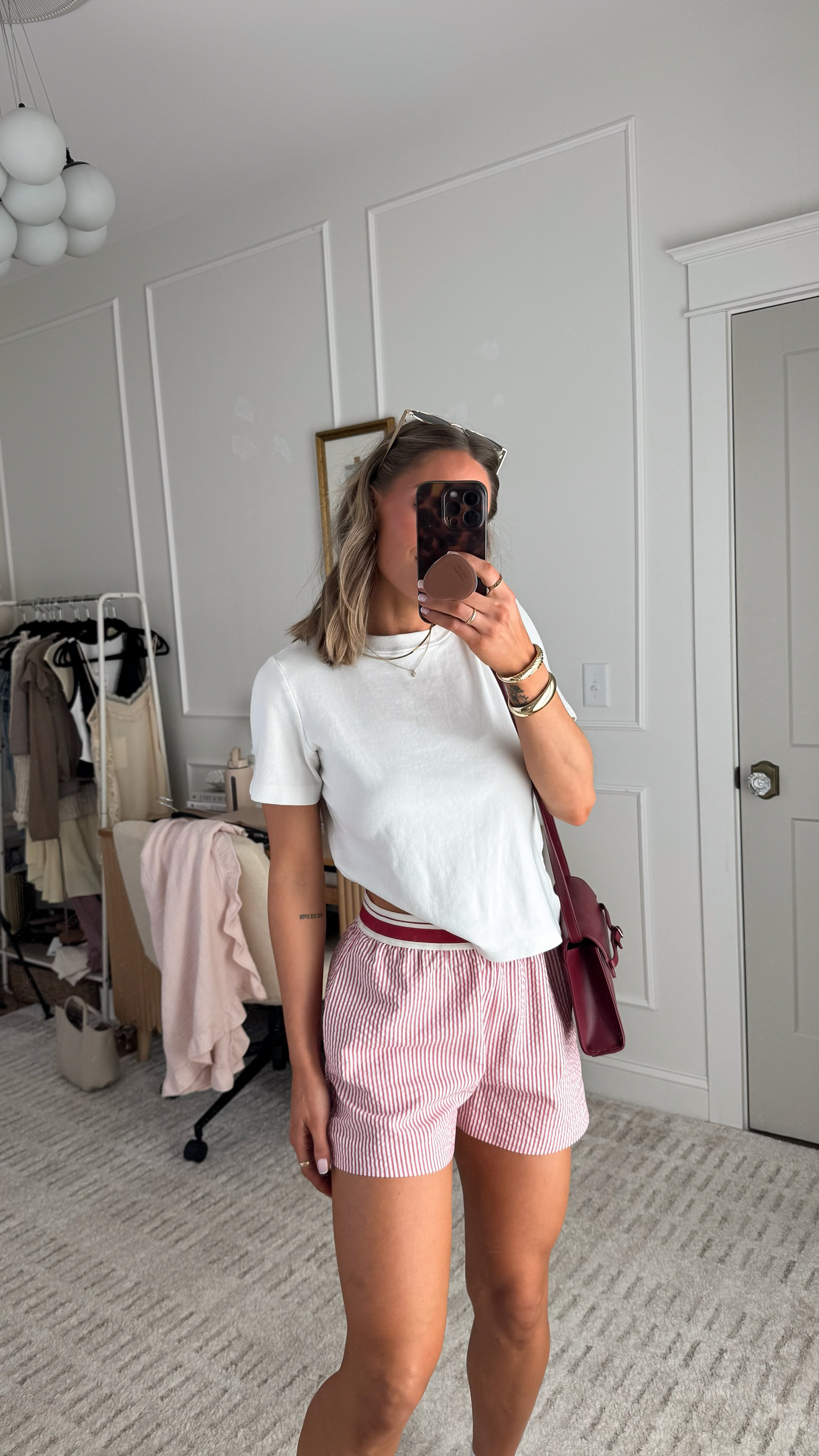 Casual Summer Outfit.

Wearing the shorts in a size small! Could pair them with a white tank for a warmer day or you could even add a button down shirt if you wanted to dress them up more. 
 

 

#LTKSeasonal #LTKFindsUnder100 #LTKStyleTip