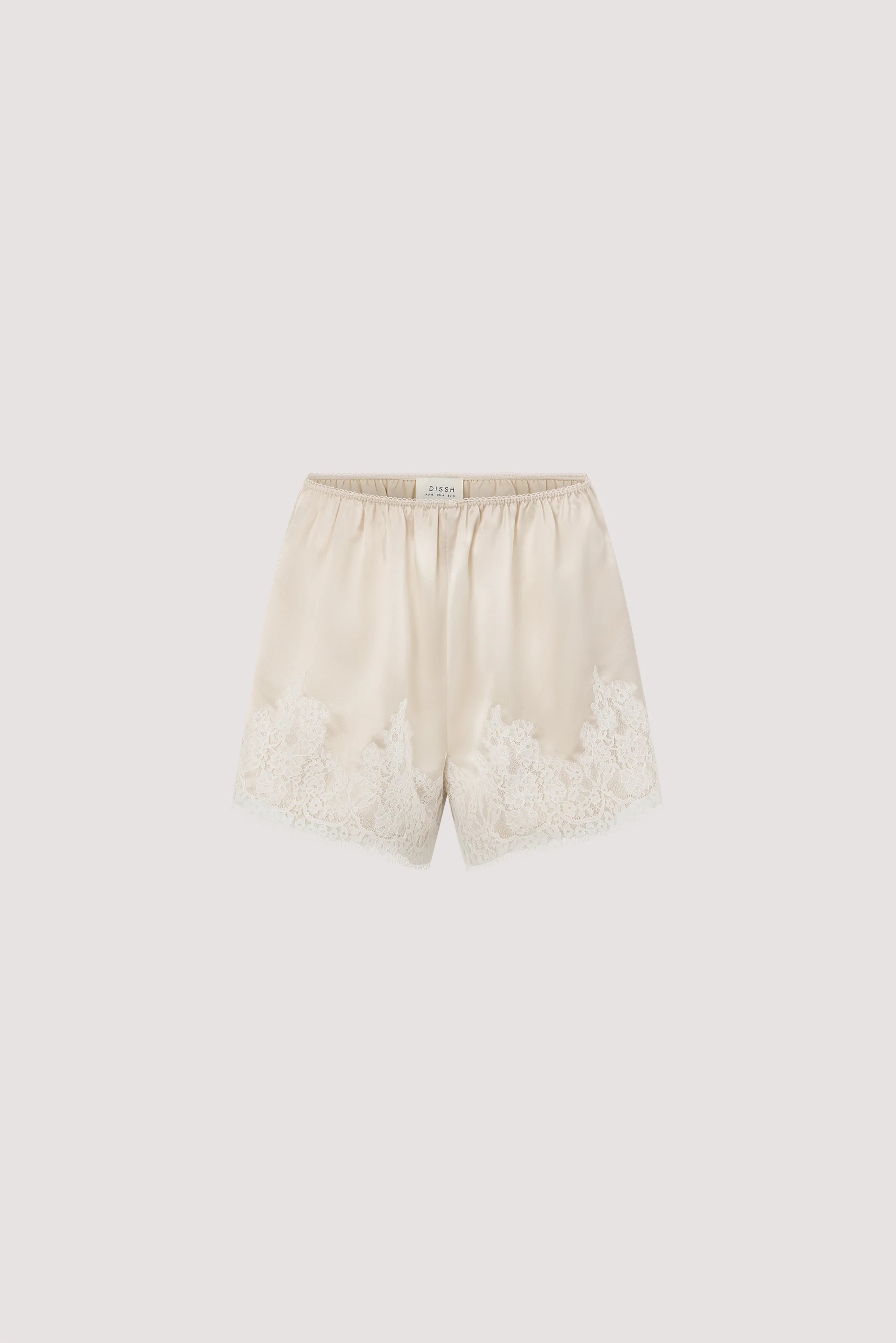 SELENE OYSTER SATIN SHORT | DISSH