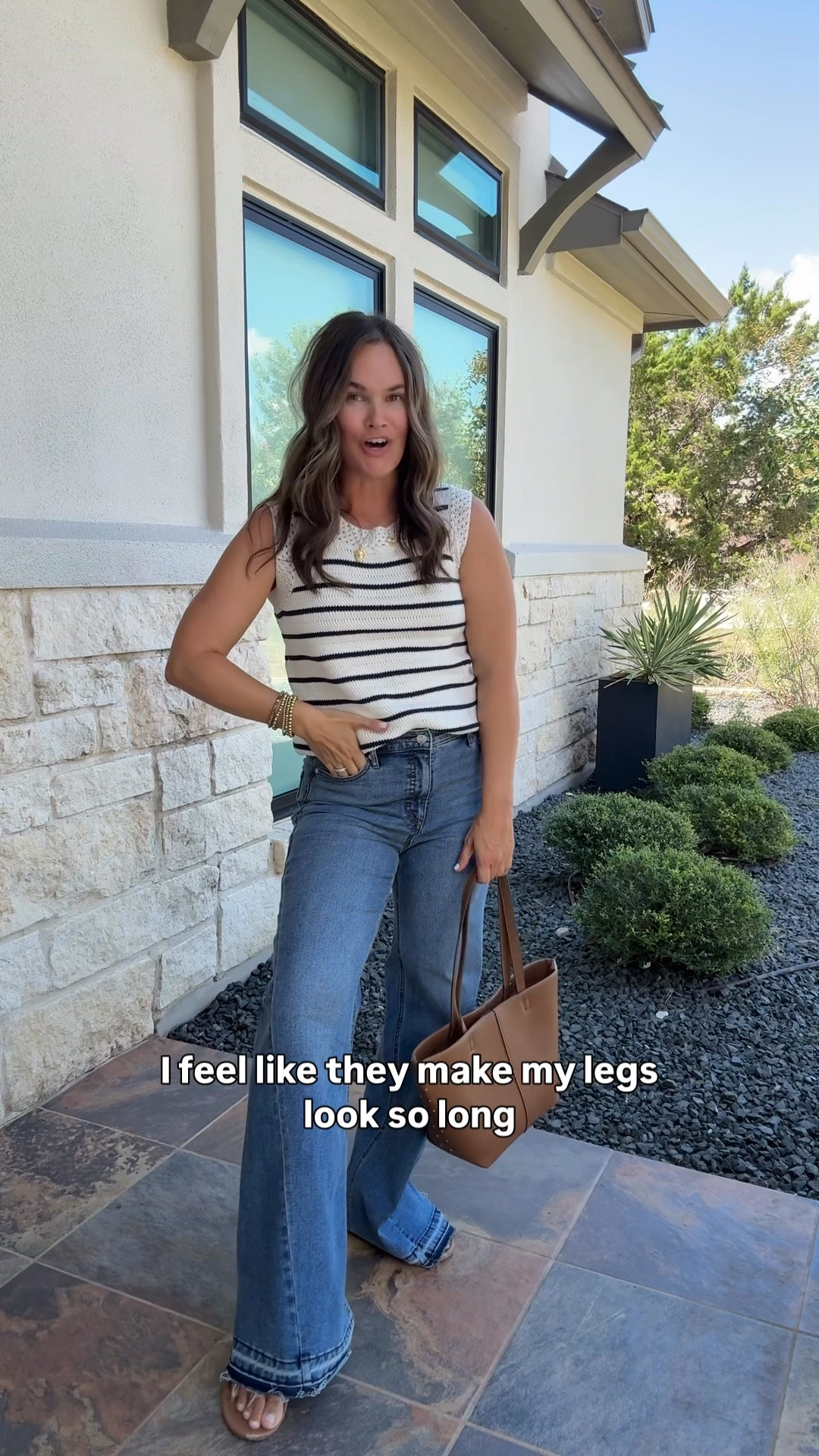 My favorite @Walmart jeans are BACK! They make your legs look so long 🙌 I paired them with this Madewell look for less top! 🤎

#LTKootd #LTKSeasonal #LTKmomlife