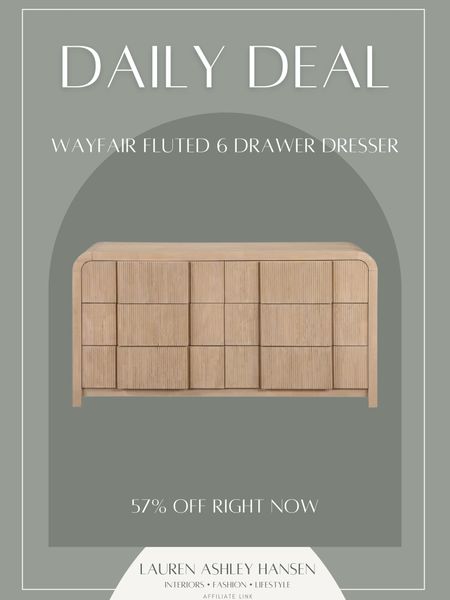This fluted wood dresser is so pretty! I love the curve and all the texture. It’s 57% off right now too! 

#LTKSaleAlert #LTKStyleTip #LTKHome