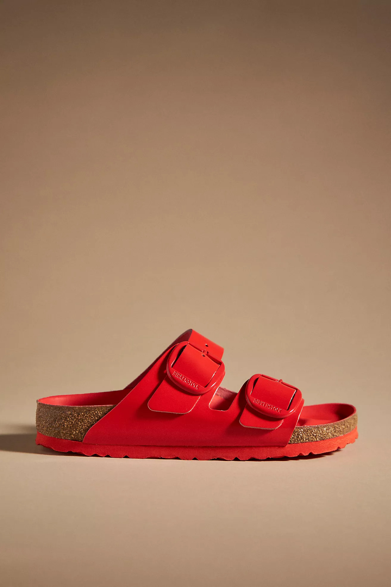 Birkenstock Big Buckle Arizona Patent Leather Sandals | Anthropologie (US)