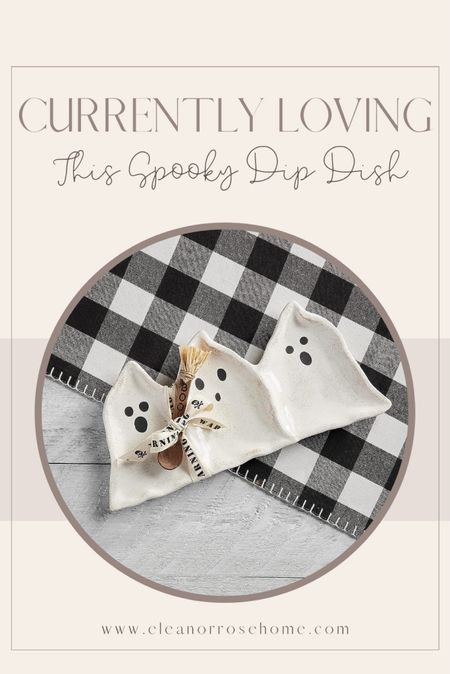 This ghostly dip dish is too cute!