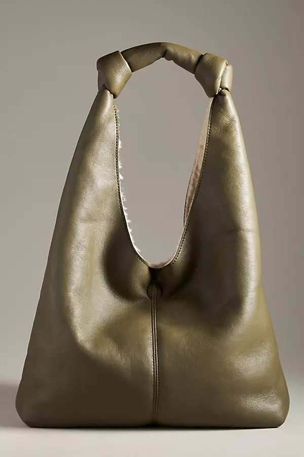 The Love Knot Slouchy Bag: Reversible Faux-Fur Edition | Anthropologie (US)