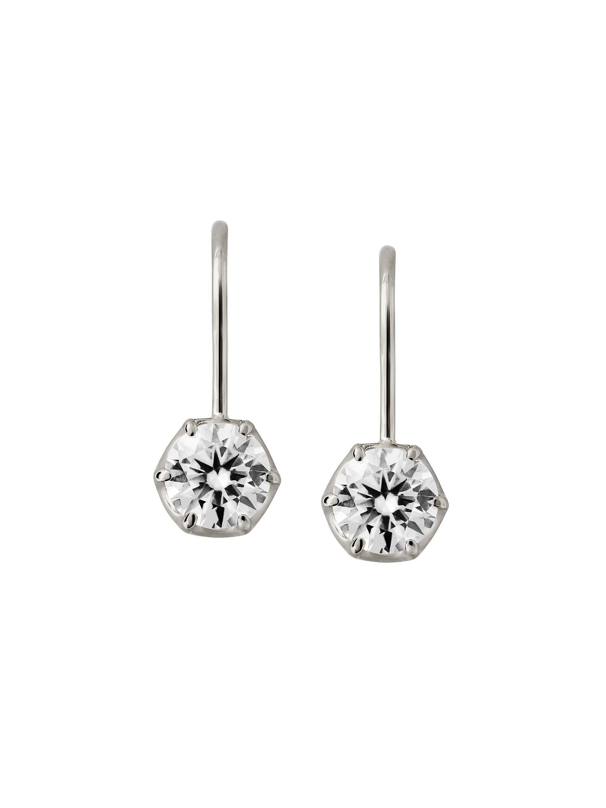 CECILIA EARRINGS IN MOISSANITE | Dorsey