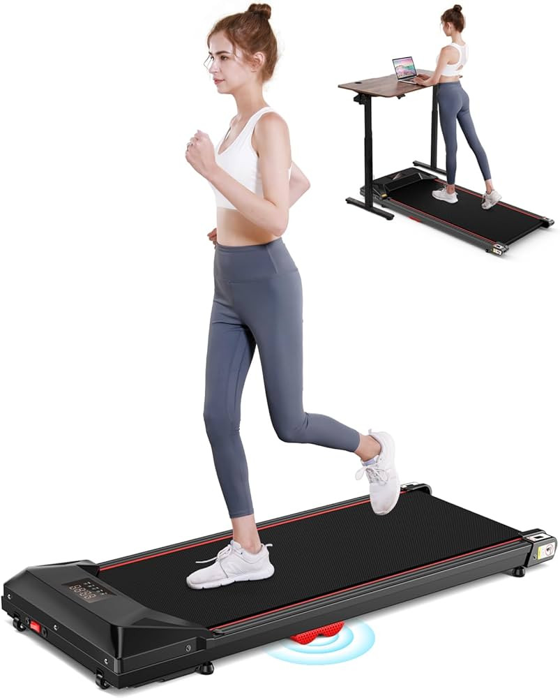 Walking Pad,Under Desk Treadmills for Home,340 Lbs Capacity,3 in 1 Portable Walking Pad | Amazon (US)