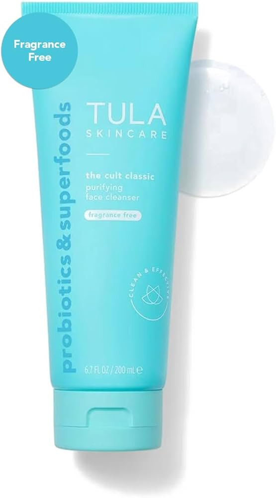 TULA Skin Care Cult Classic Purifying Face Cleanser - Gentle and Effective Face Wash, Makeup Remo... | Amazon (US)