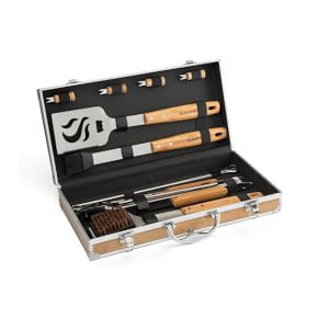 Cuisinart 13-Piece Grill Tool Set - Bamboo | West Elm (US)