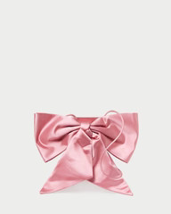Violet Rose Satin Bow Crossbody | Loeffler Randall