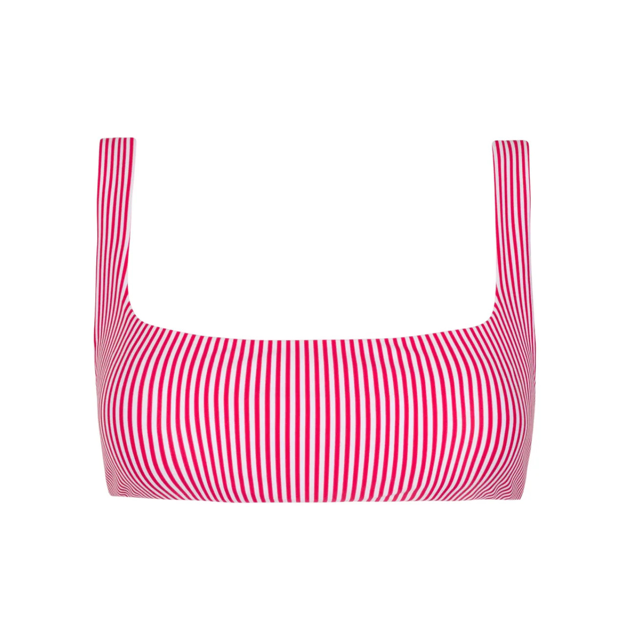 women's gondola stripe square neck bikini top | Minnow
