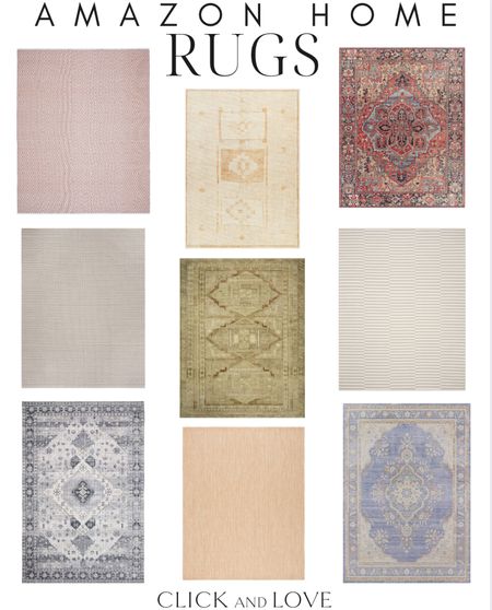 Amazon rug finds for any style! A mix of neutrals and colors to pull your space together 👏🏼

Amazon, Amazon home, Amazon finds, Amazon rugs, Amazon must haves, neutral rug, stripe rug, natural fiber rug, Persian rug, Turkish rug, area rug, living room, bedroom, dining room, hallway, entryway, budget friendly rug, modern style, traditional rug #Amazon #amazonhome


#LTKstyletip #LTKhome #LTKunder100