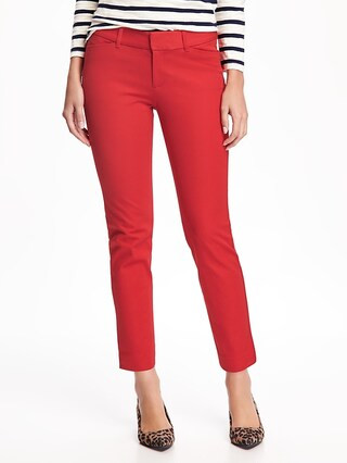 Mid-Rise Pixie Ankle Pants for Women | Old Navy US