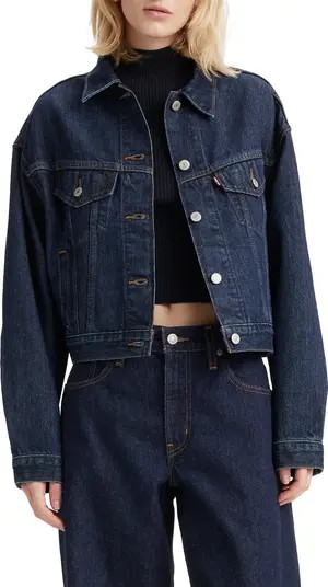 Levi's® Shrunken '90s Denim Trucker Jacket | Nordstrom | Nordstrom