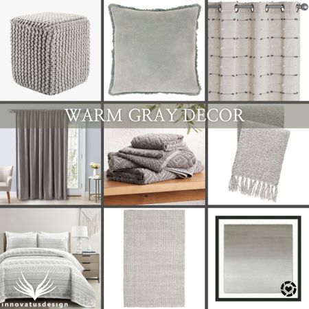 Warm gray decor is effortlessly chic and super easy to integrated into your home! Warm gray works with any other neutral color, and a wide variety of bold and bright colors too. Here are our favorite warm gray home decor items!

#LTKFind #LTKfamily #LTKhome