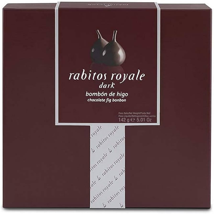 Chocolate Fig Bonbons, Rabitos Royale 8 pcs. | Amazon (US)
