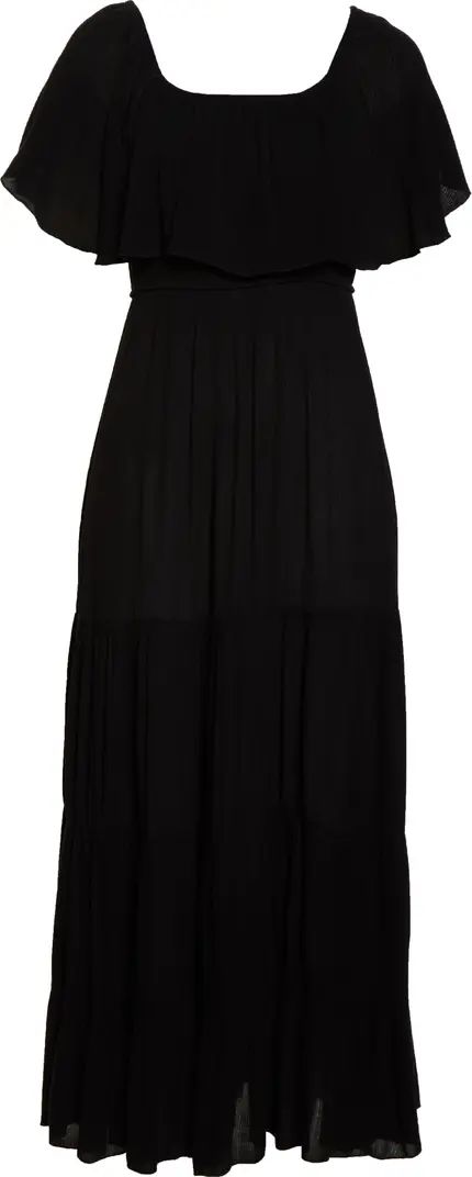 Off the Shoulder Ruffle Cover-Up Maxi Dress | Nordstrom