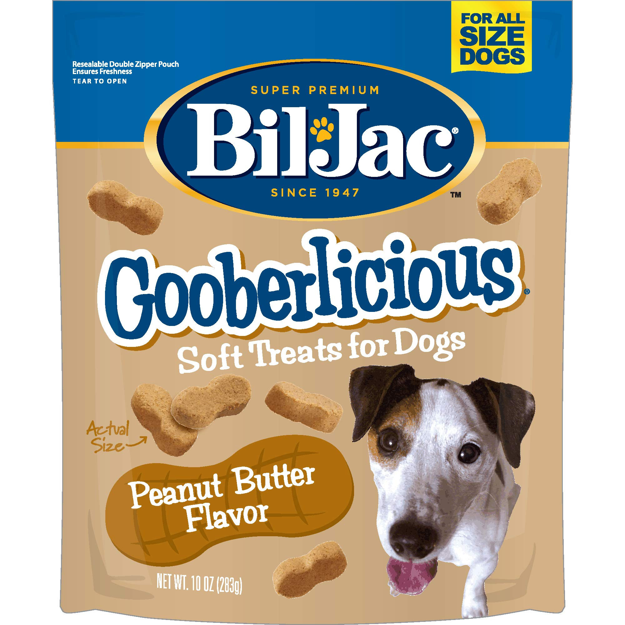 Bil-Jac Dog Treats - Gooberlicious Dog Treats Peanut Butter Soft Puppy Training Treat Rewards, 10... | Amazon (US)