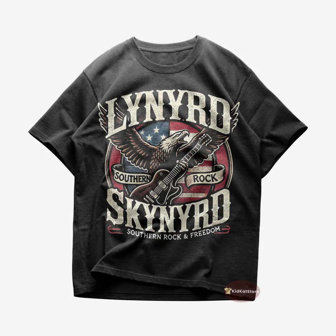 Lynyrd Skynyrd T-shirt - Free Bird - Lynyrd Skynyrd Merch - Unisex Rock Tee - Gift for Southern R... | Etsy (US)