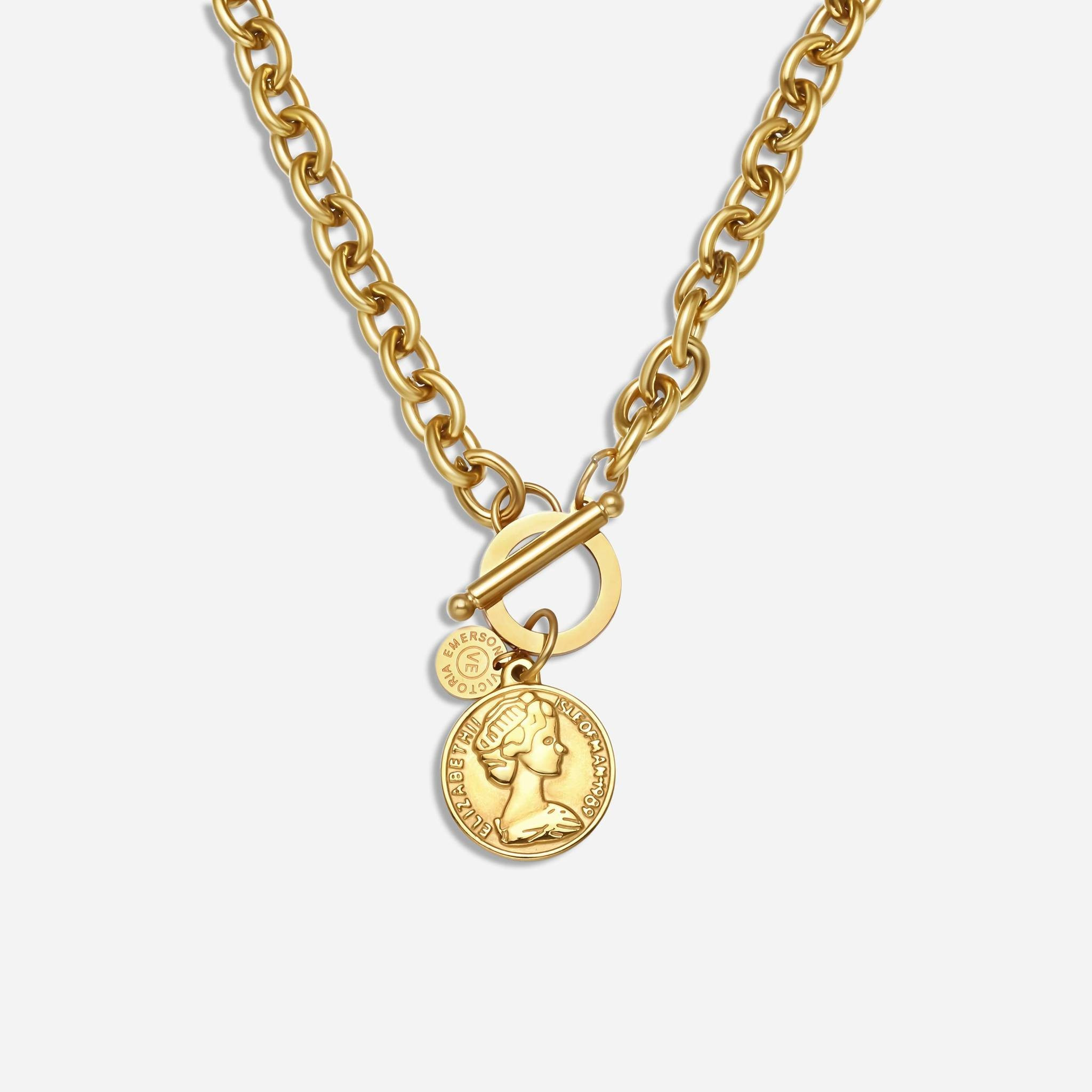 Los Angeles Coin Necklace | Victoria Emerson