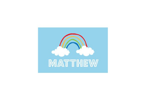 Personalized placemat for kids, Boys placemat, Rainbow party favor, Kids placemat, Laminated plac... | Etsy (US)