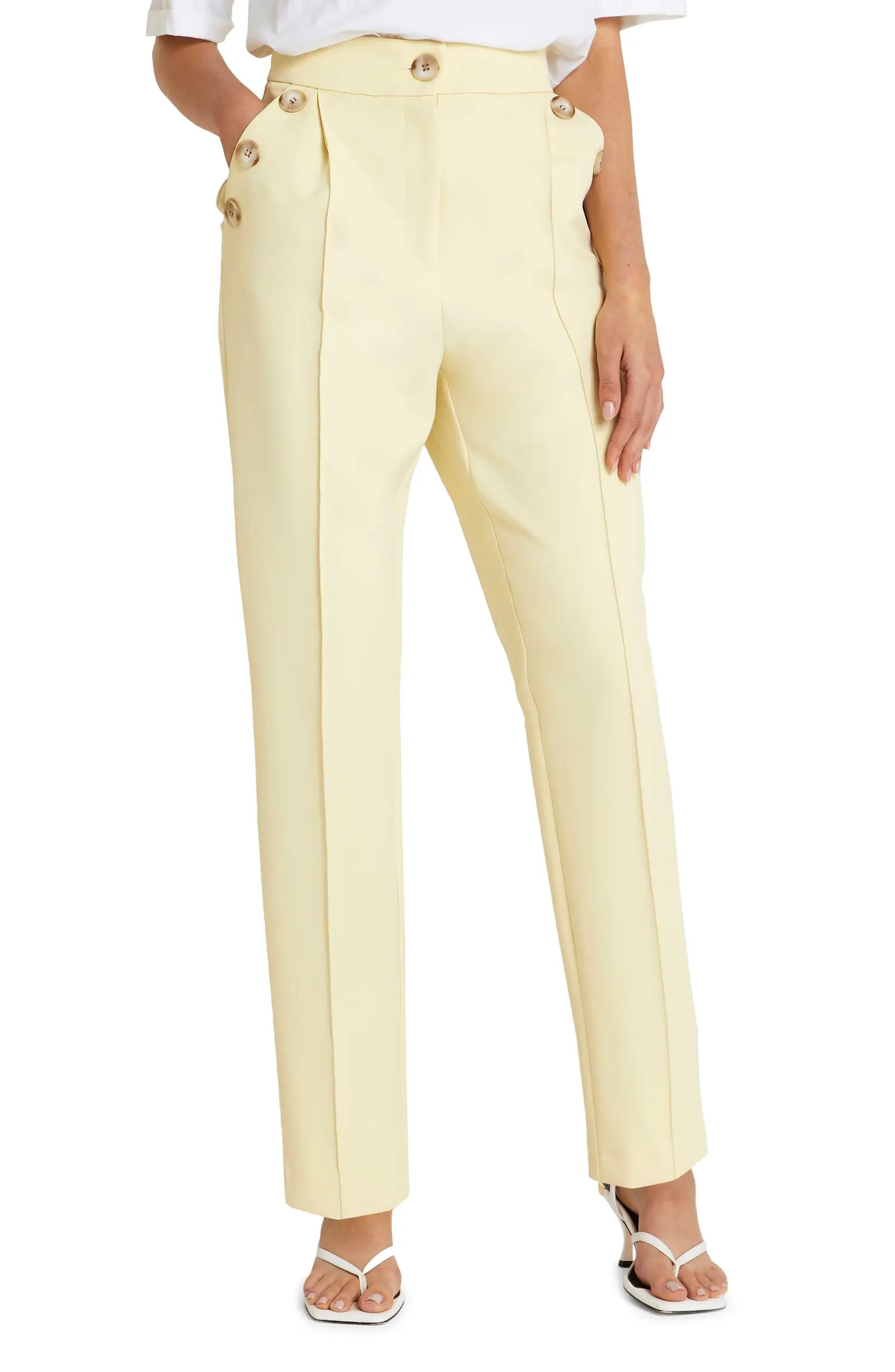 River Island Pintuck Sailor Pants | Nordstrom | Nordstrom