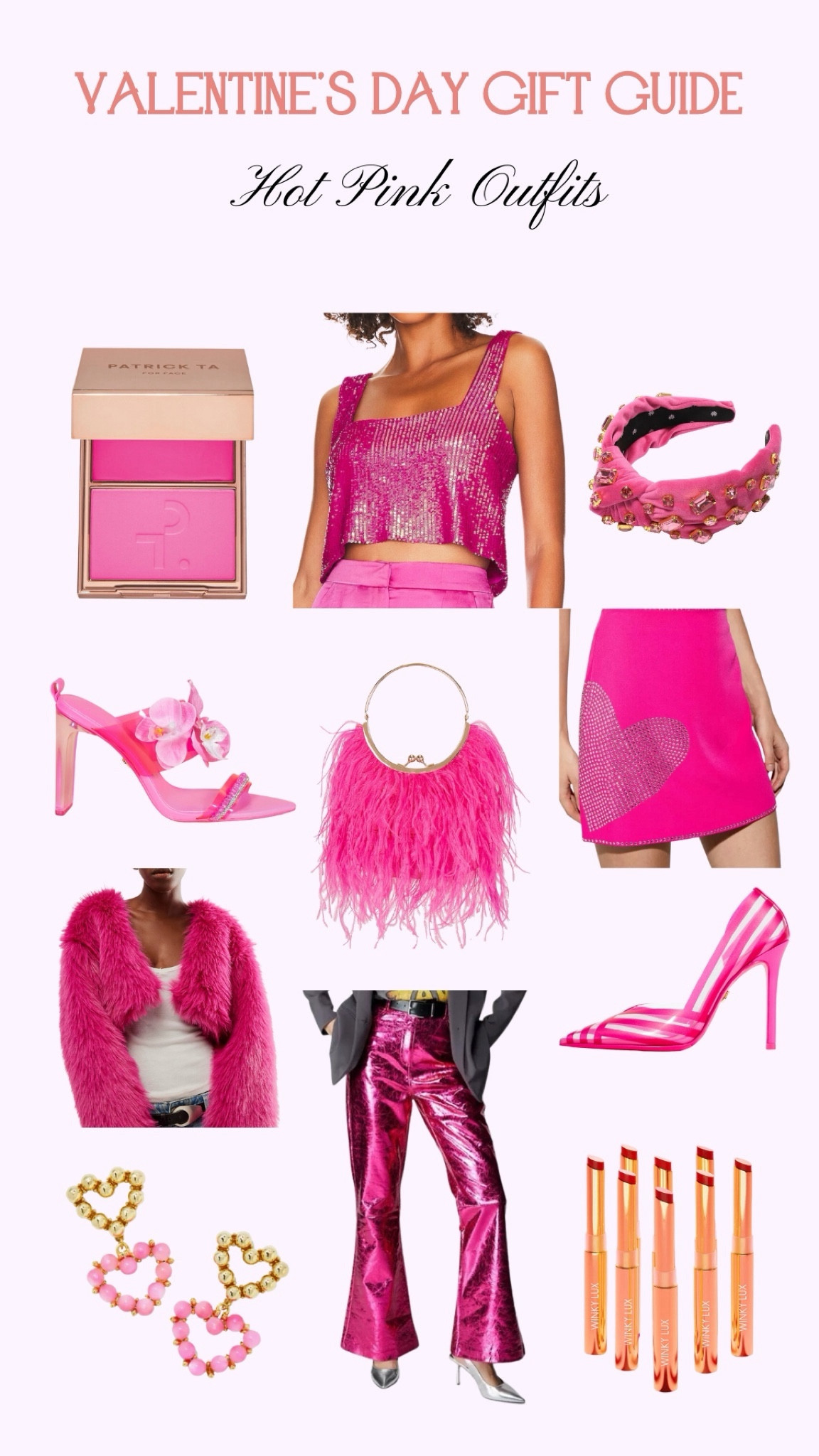 Stepping into Valentine’s day with a bold splash of hot pink 💗💖Shop my fiery favorites below from shoes, to clothes, to all the accessories!! 

#LTKGiftGuide #LTKSeasonal #LTKstyletip