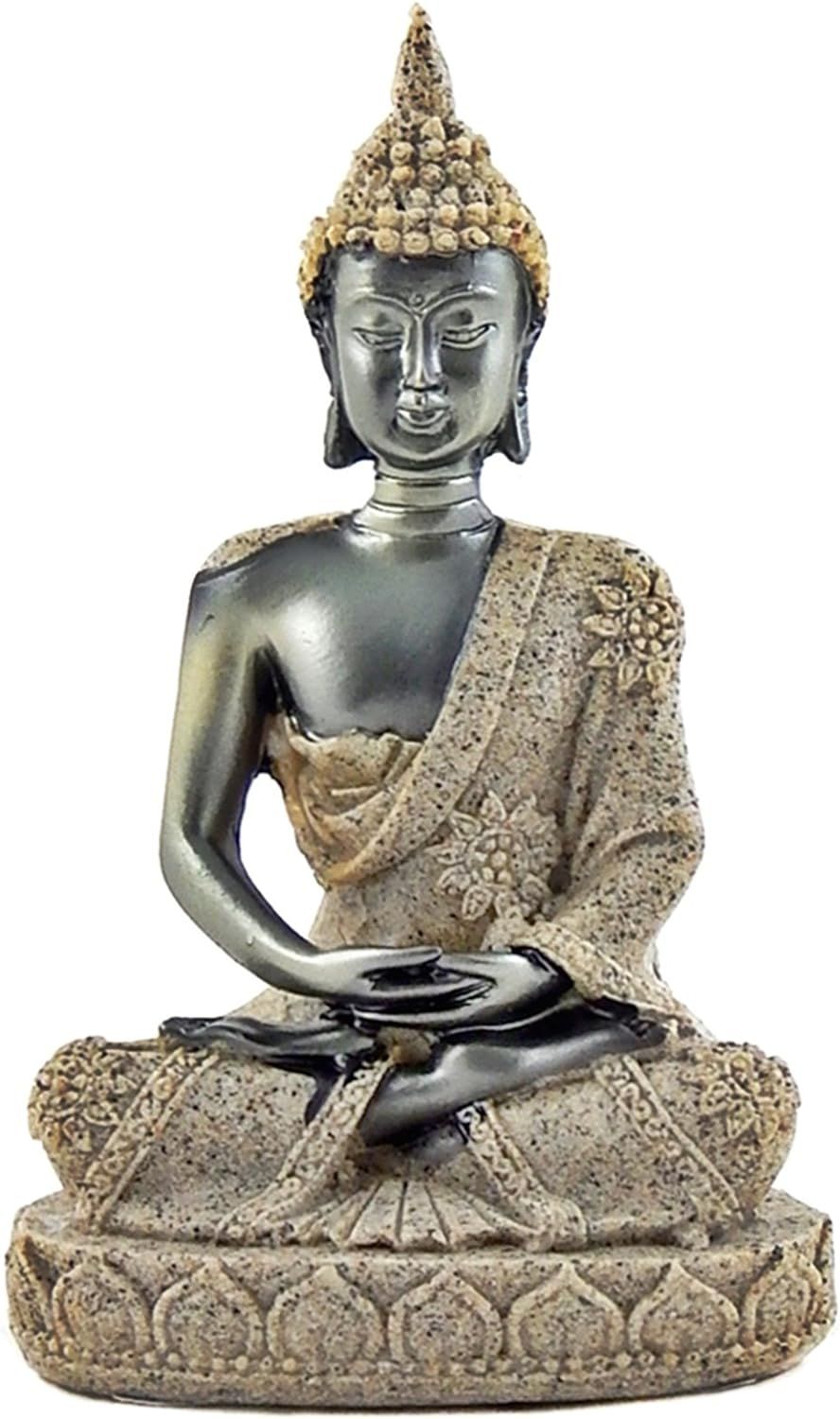 Bellaa 23637 Buddha Statue Dyana Mudra Blessing Thai Style 4" | Amazon (US)