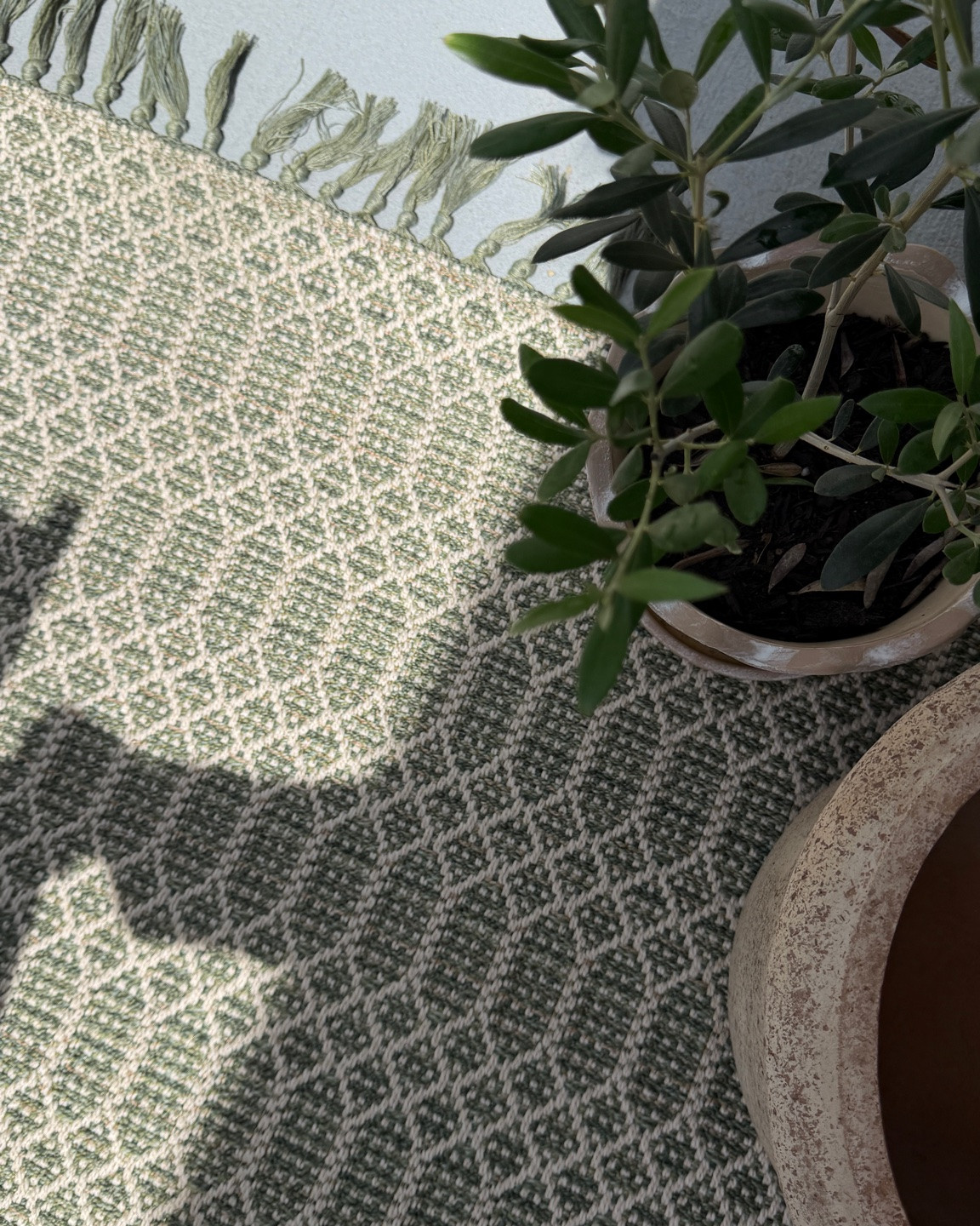 Yes! This beautiful outdoor rug is from Walmart 🪴✨