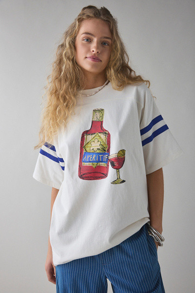 BDG Rowan Aperol Spritz Graphic Oversized Tee | Urban Outfitters (US and RoW)