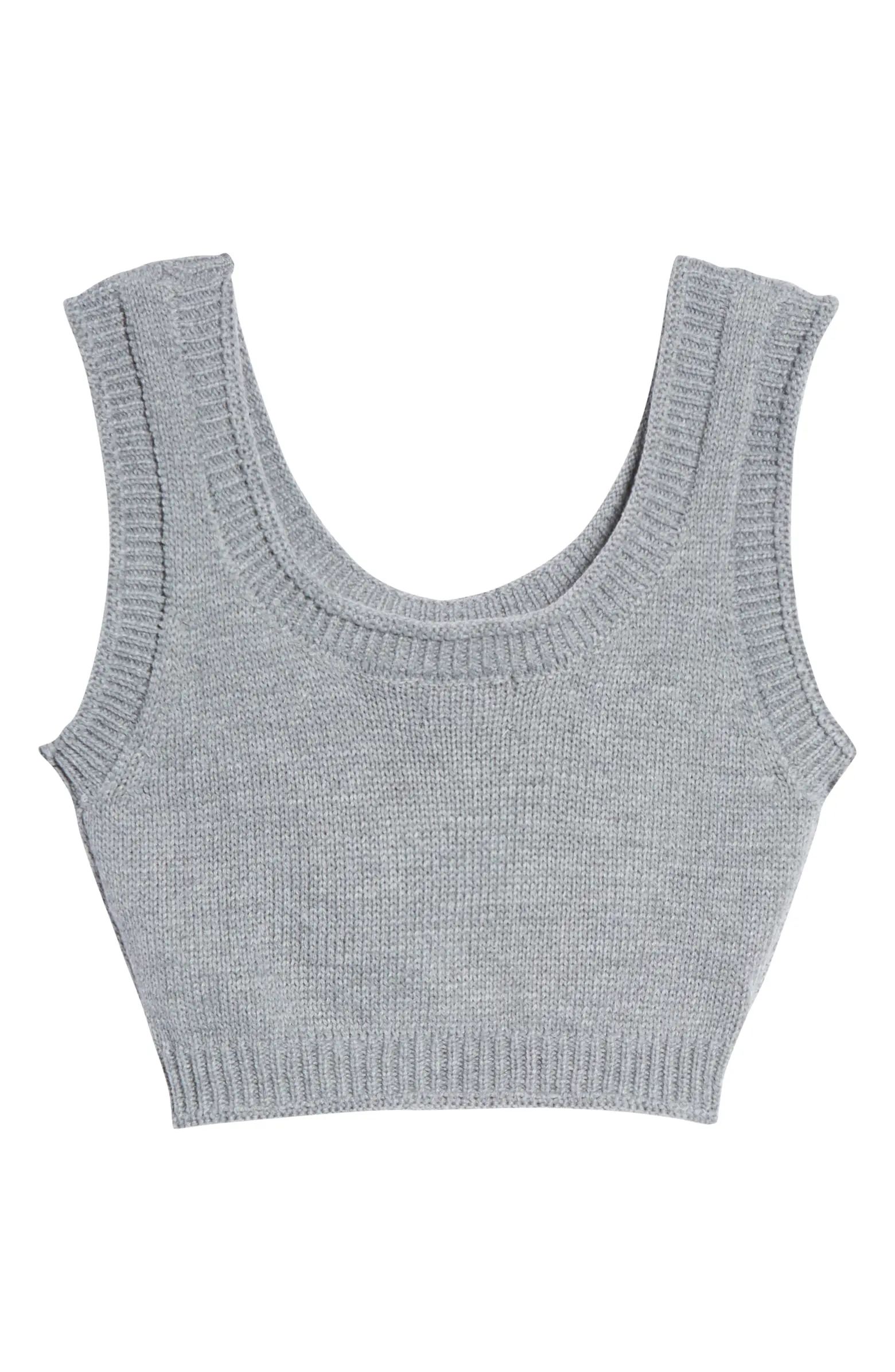 VICI Collection Crop Sweater Tank | Nordstrom | Nordstrom