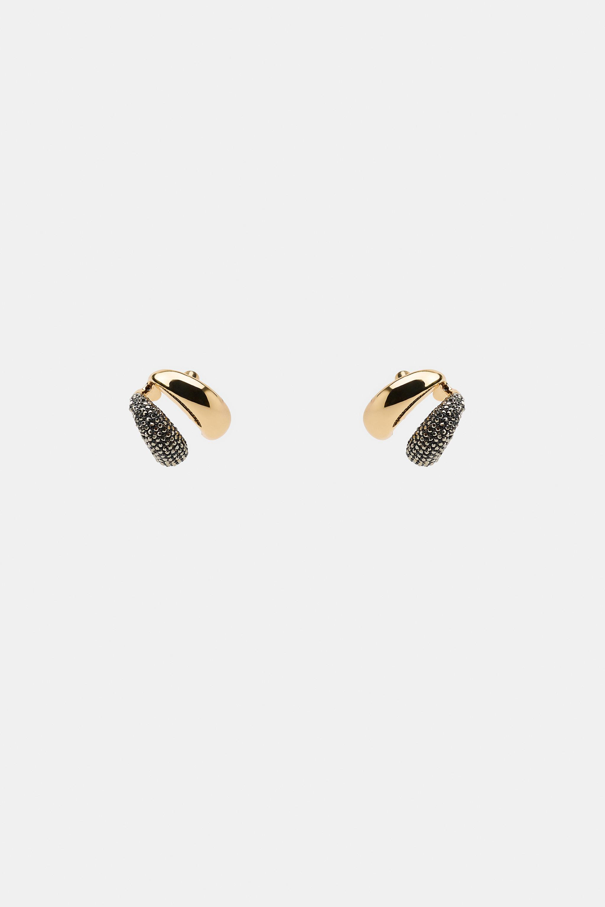 SPARKLY EAR CUFF EARRINGS | Zara Canada