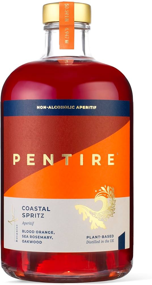 Pentire Coastal Spritz 70cl - Botanical Alcohol Free Aperitif - Distilled from Native Cornish Pla... | Amazon (UK)