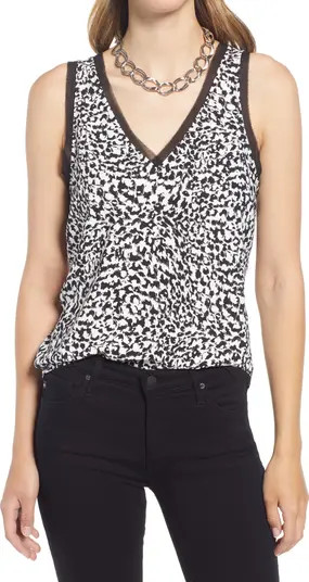 Halogen® Raw Edge Tank | Nordstrom | Nordstrom