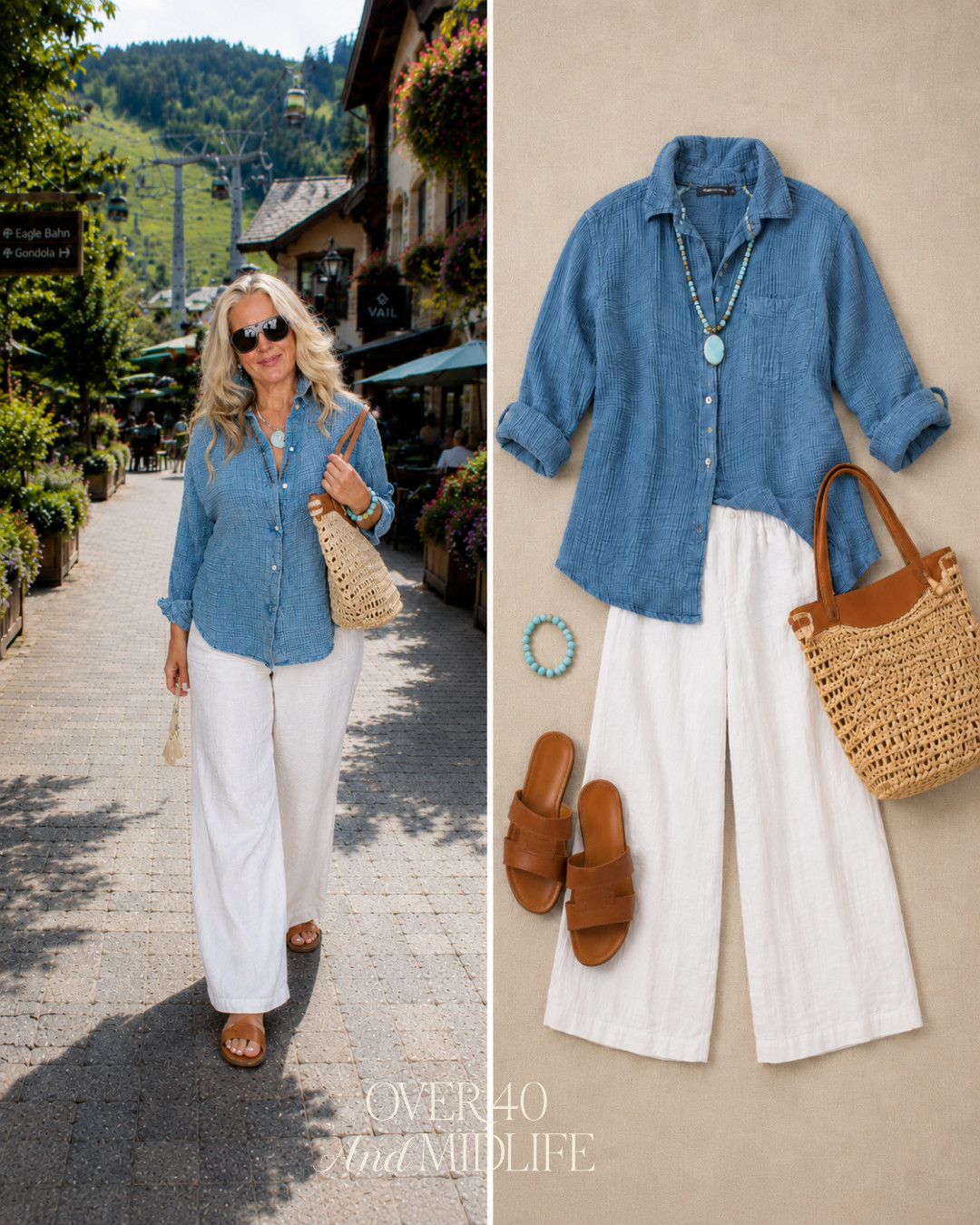  ✨Tap the bell, save and ❤️ for over 40 fashion, midlife style, midsize fashion and luxury looks for less. 

Summer heat, belly and arm approved outfit.

👑 Helping you look good, feel good! — Lindsey Denver 🤍 Check back daily for belly-friendly style, confidence, and Outfit Physics.
 

 #LTKOver40 #LTKMidsize #LTKPlusSize