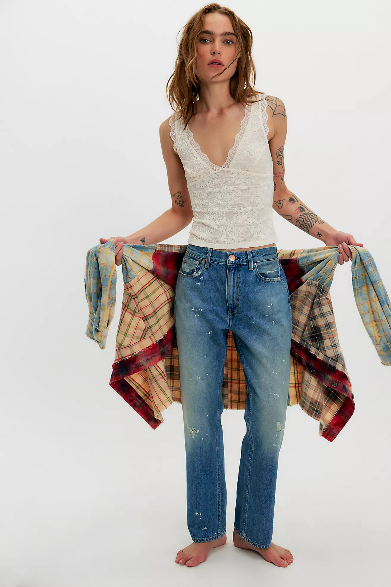 Red Card Jude Straight-Leg Jeans | Free People (UK)