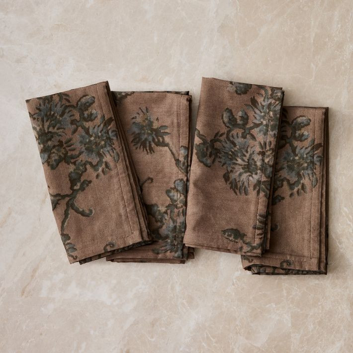 Deco Blossom Napkin Sets | West Elm (US)