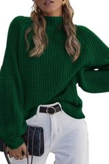 'Lyca' Knitted Turtleneck Sweater (7 COLORS) | Goodnight Macaroon
