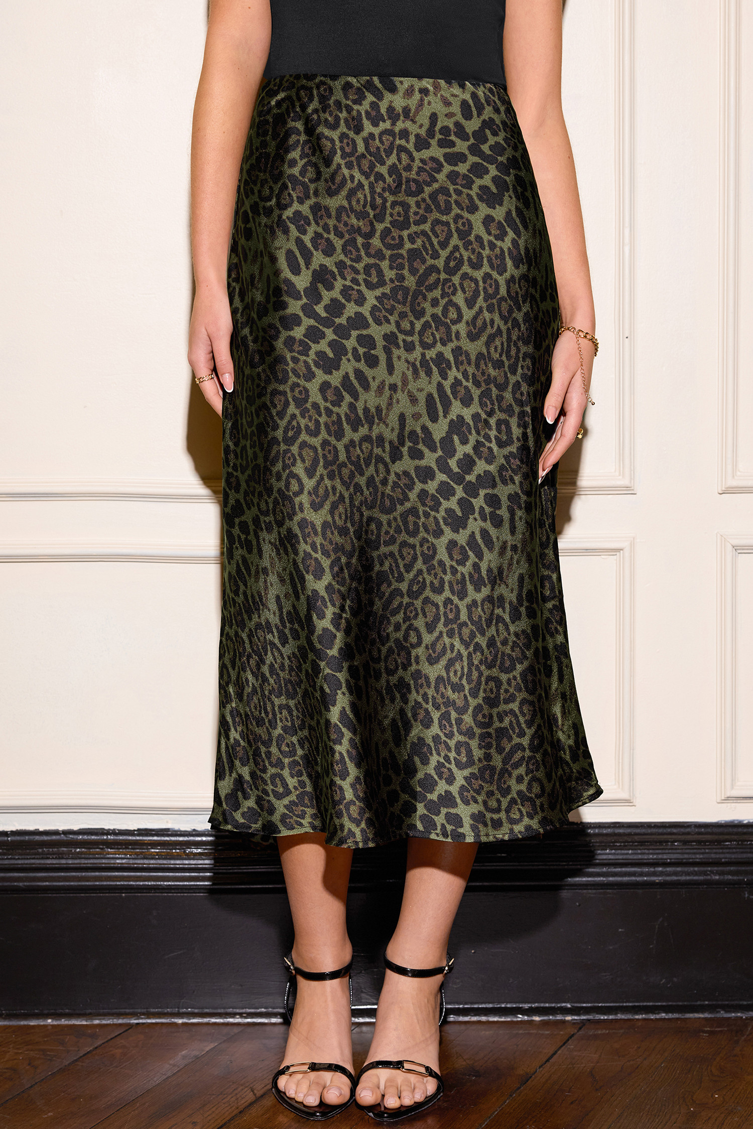 Leopard Print High Waist Skirt | Cupshe US