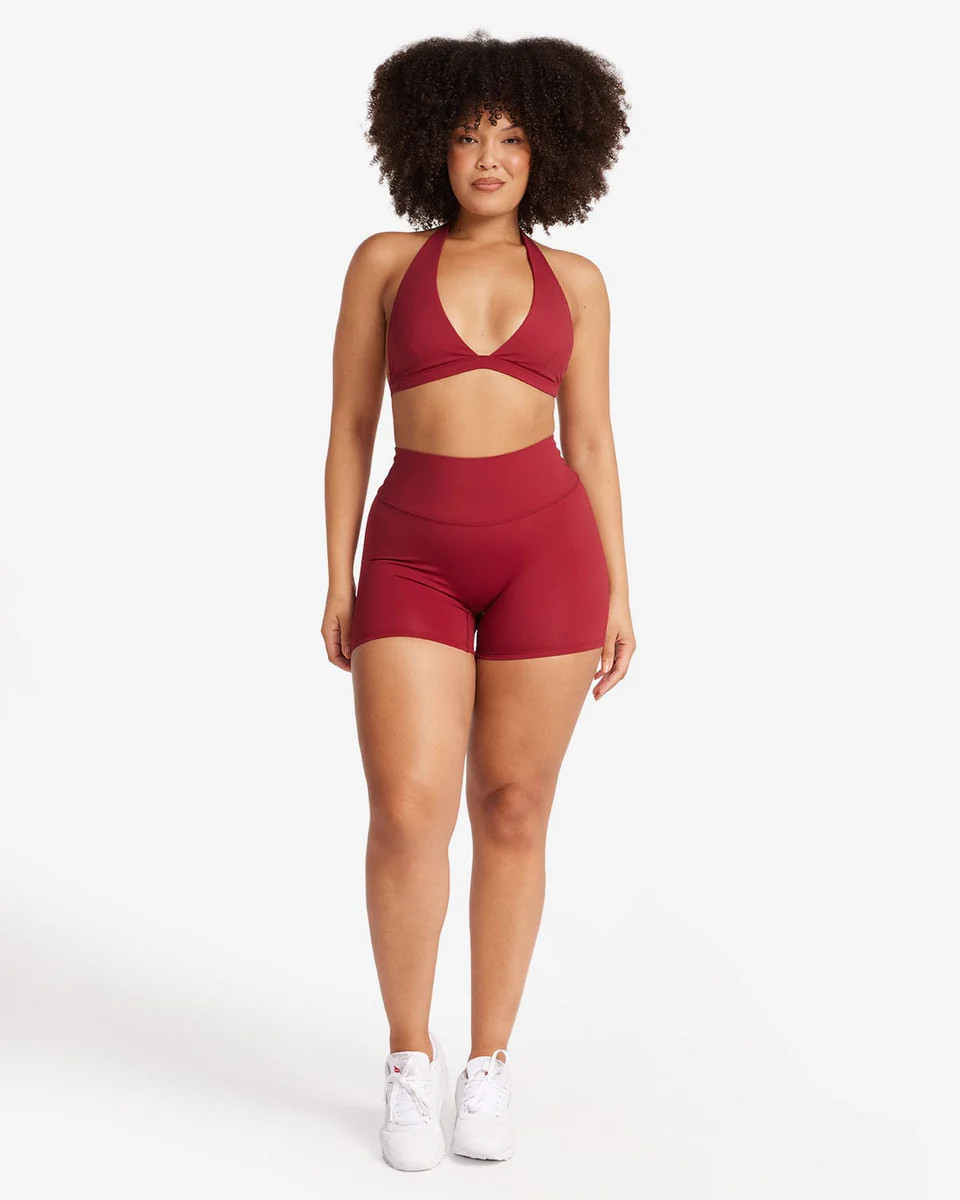 Freedom Shorts 5" | Cherry | Crop Shop Boutique AU