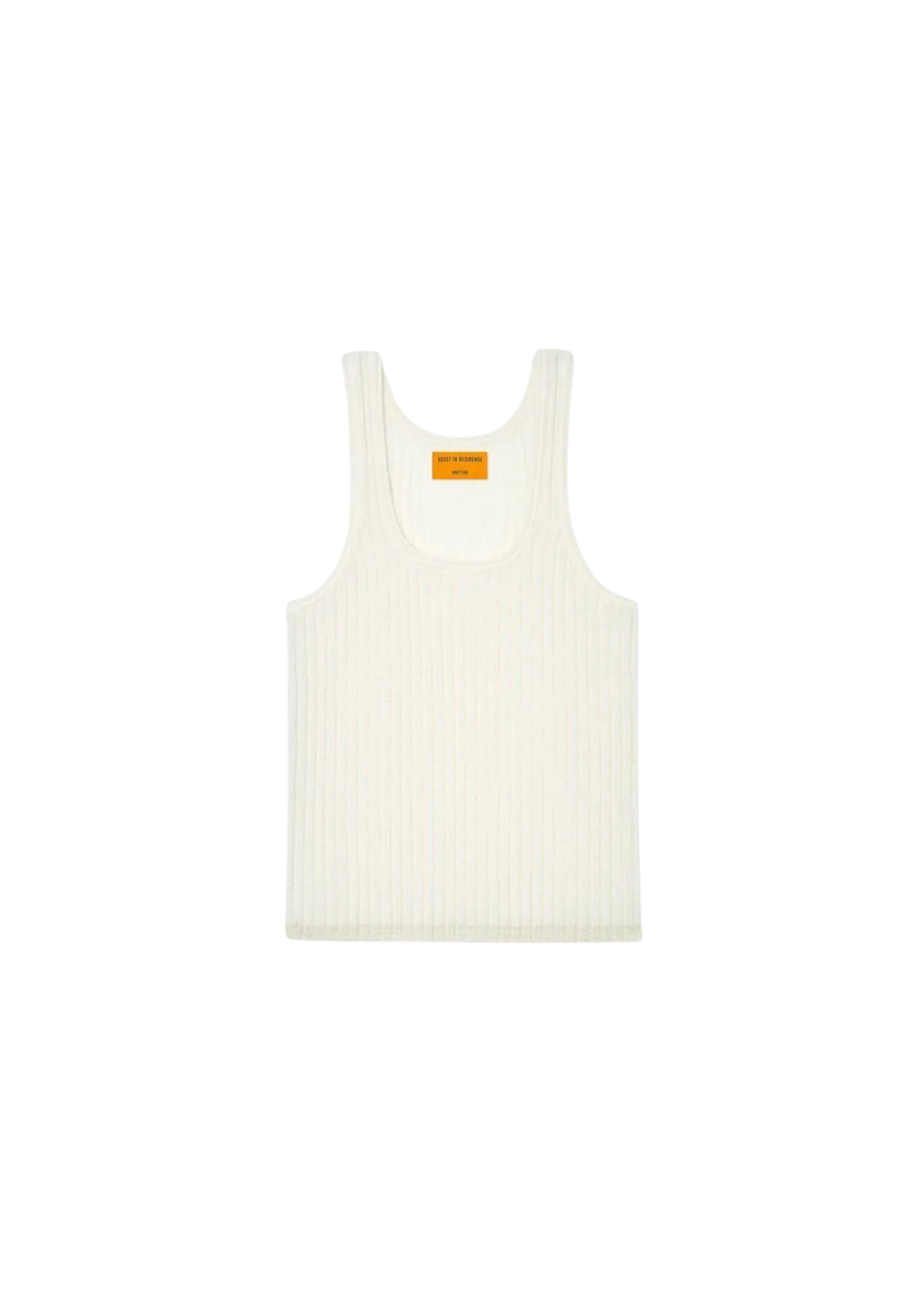 Rib Tank in Cream | MODISTE