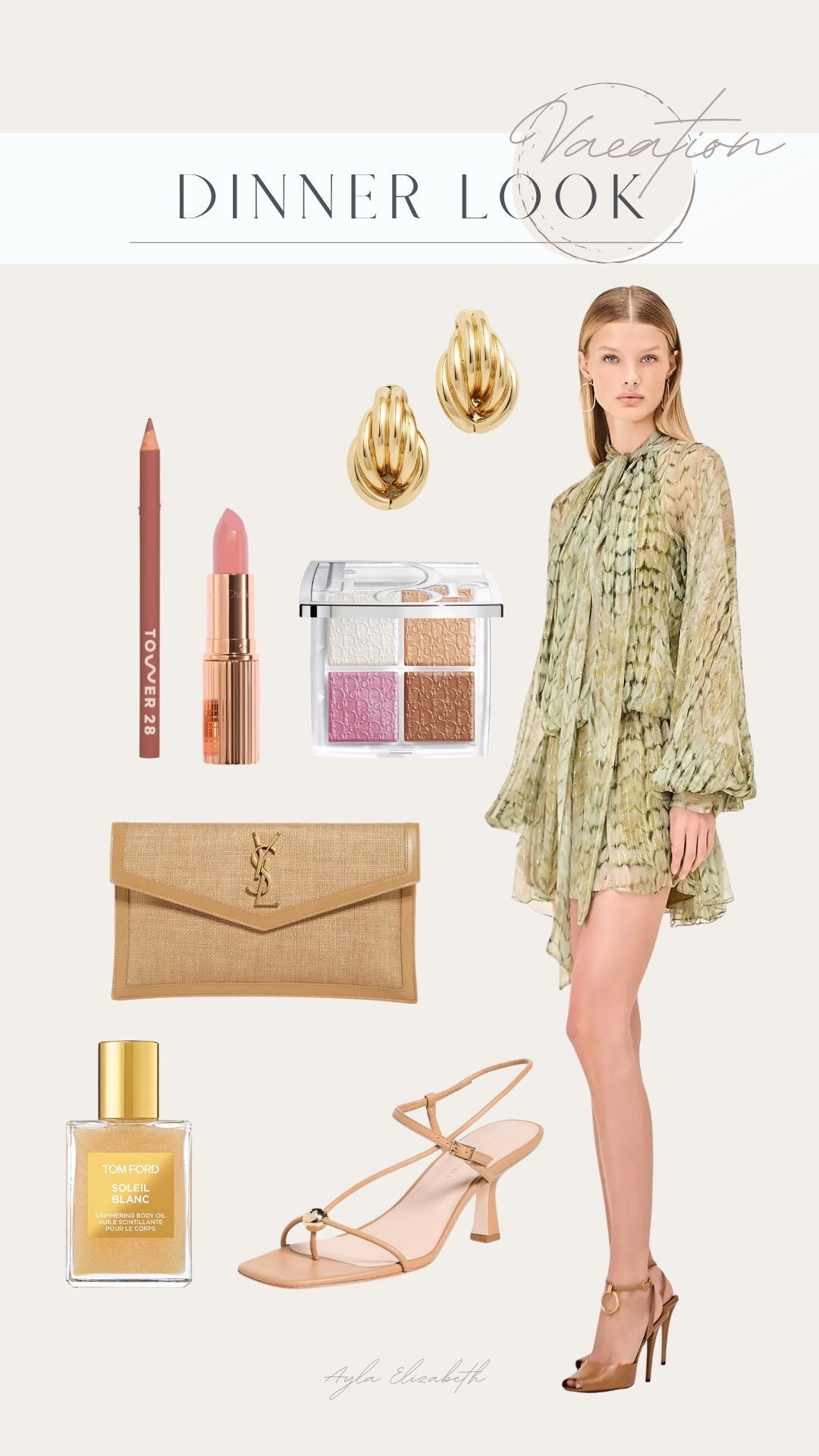 Dinner look for vacation ✨ #dress #dresses #dinnerlook #vacation #datenight #europe #greece #florida 

#LTKBeauty #LTKTravel #LTKSeasonal